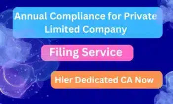 Annual Compliance for Private Limited Company (PVT)