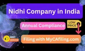 Nidhi Company Compliances in India